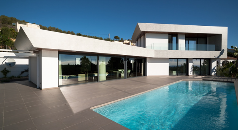 Modern style villa with sea views in Gran Sol Calpe